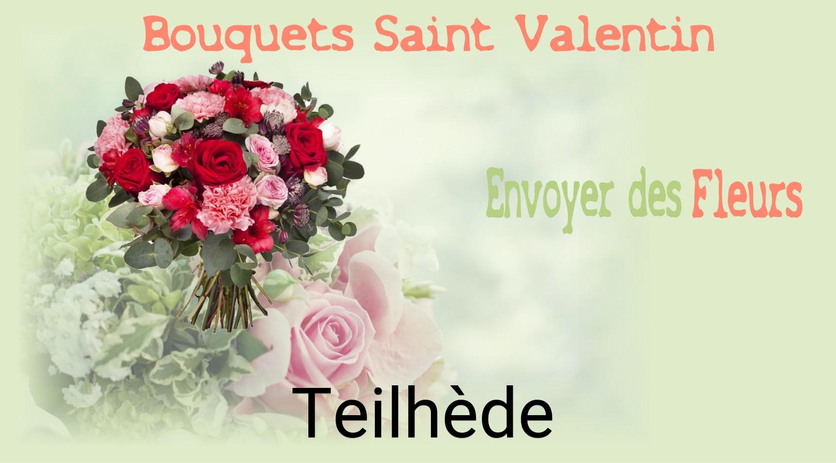 Roses de Saint-Valentin livrées à Teilhède